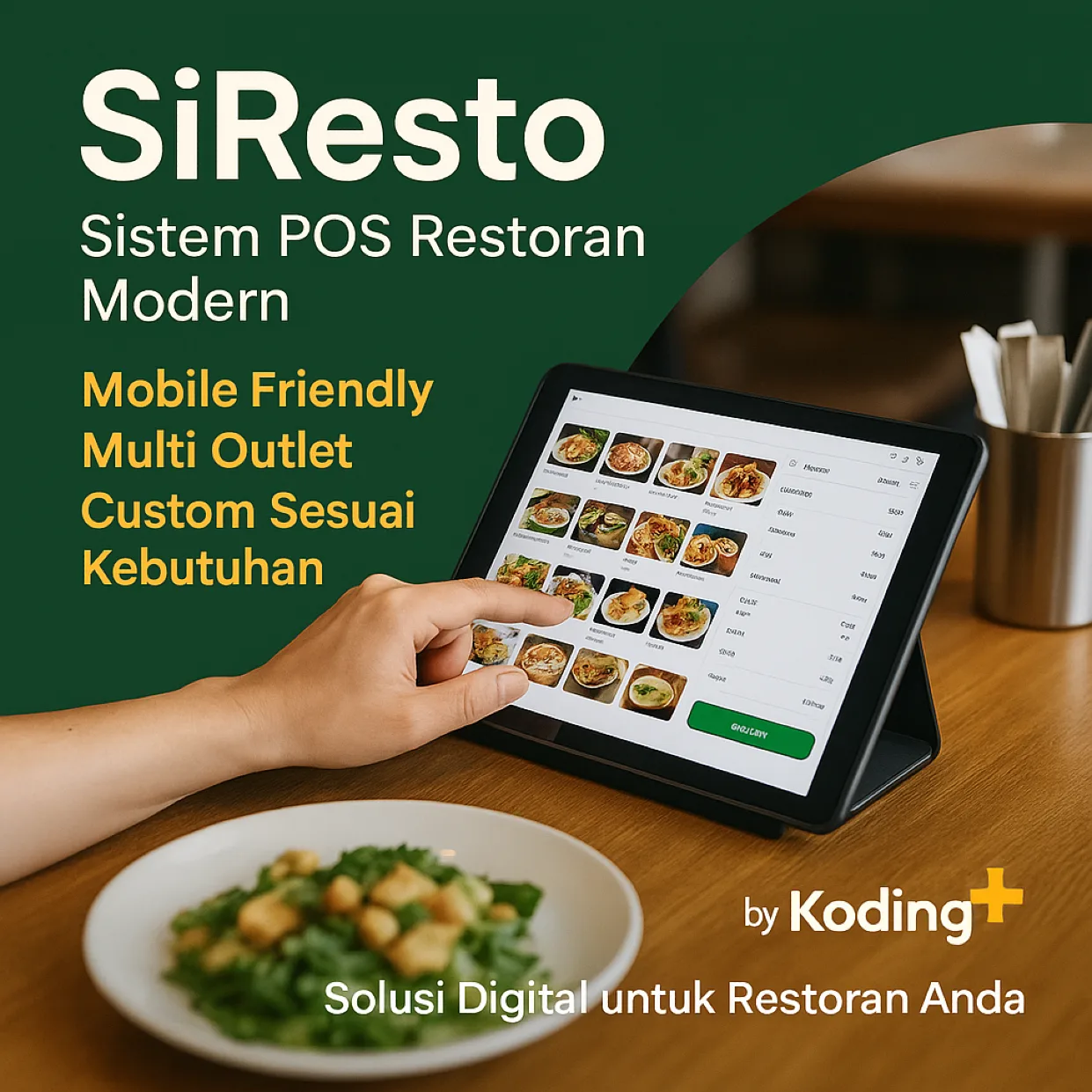Restaurant POS System SiResto by KodingPlus karya KodingPlus